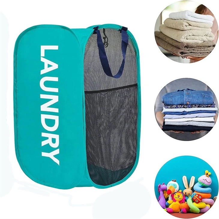 Mesh Collapsible Popup Laundry Hamper