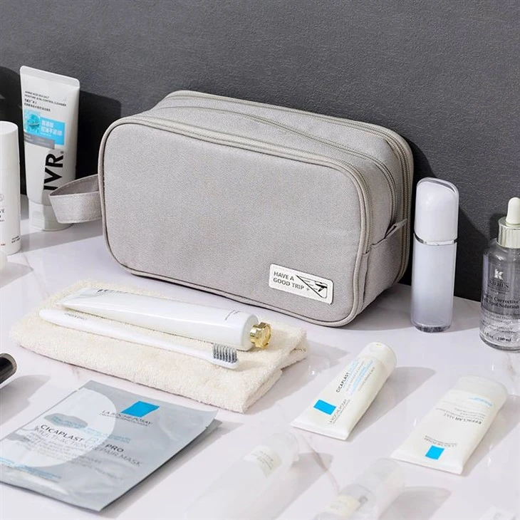 Multi-layer Bathroom Bag Portable Dopp Kit