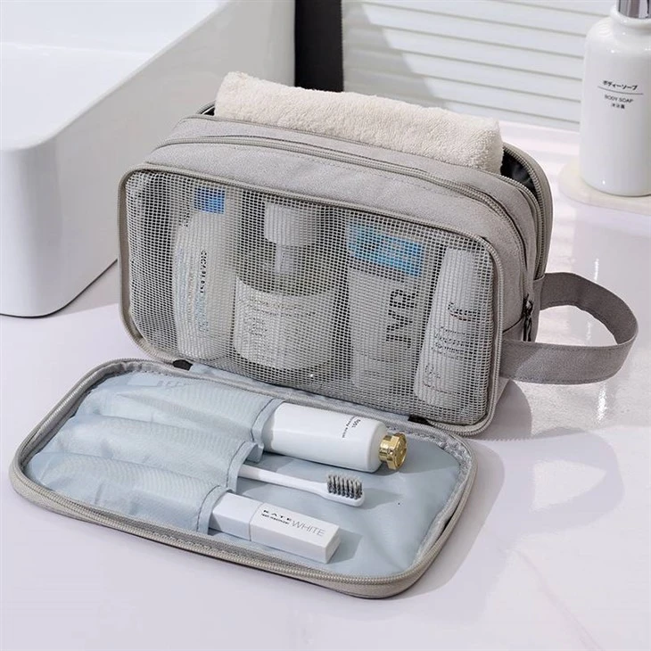 Multi-layer Bathroom Bag Portable Dopp Kit