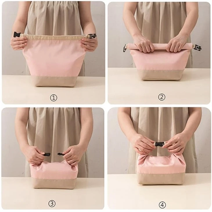 Oxford Cloth Large Capacity Lunch Tote Bag