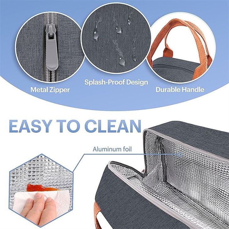 Oxford Lunch Bag Cooler Grey