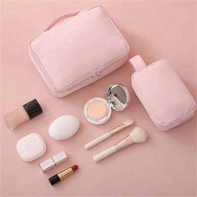 Large Capacity Cosmetic Bag Toiletry Organizer