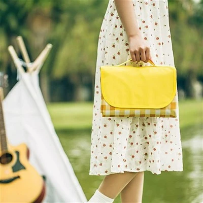 Mat for Picnic Outdoor Plaid Picnic Blanket