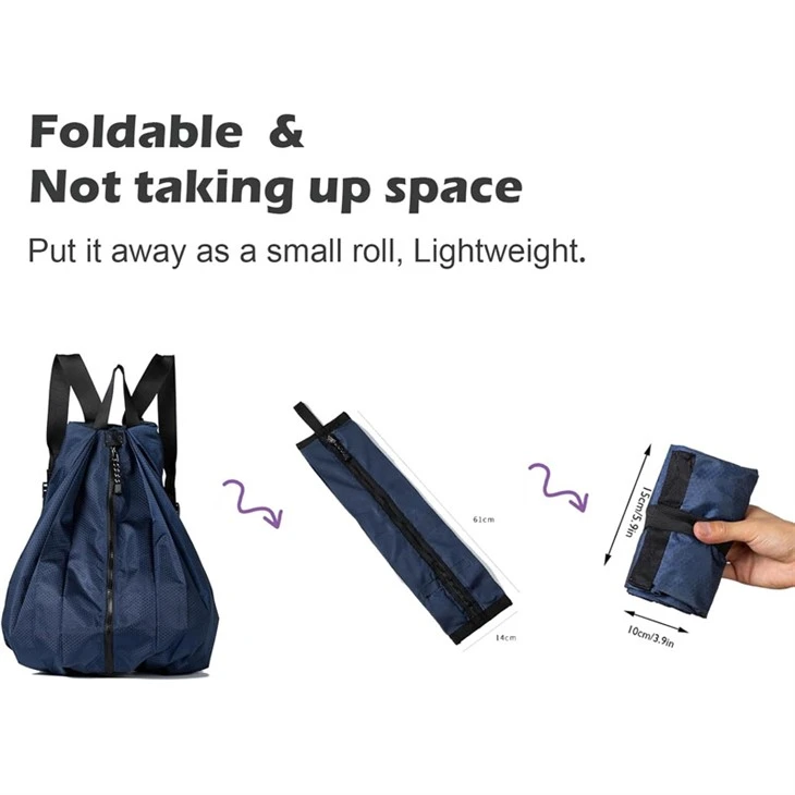 Sports Folding Roll Up Backpack