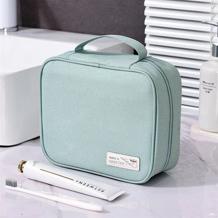 Square Zipper Style Cosmetic Storage Bag