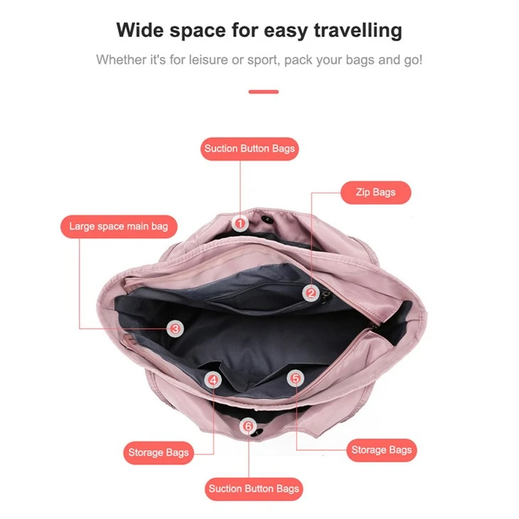 Stylish Single Shoulder Weekender Bag
