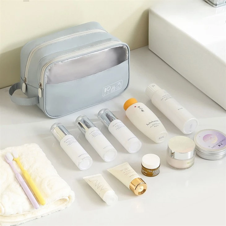 Two Layers Large Travel Toiletry Bag