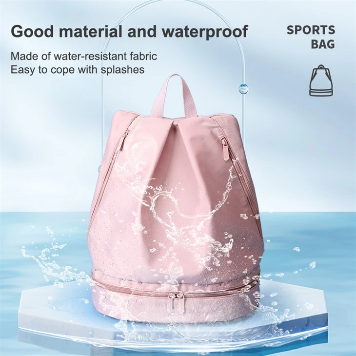 Waterproof Sports Backpack With Wet And Dry Compartments