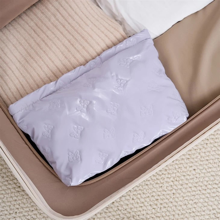 Butterfly Print Portable Cosmetic Bag-4