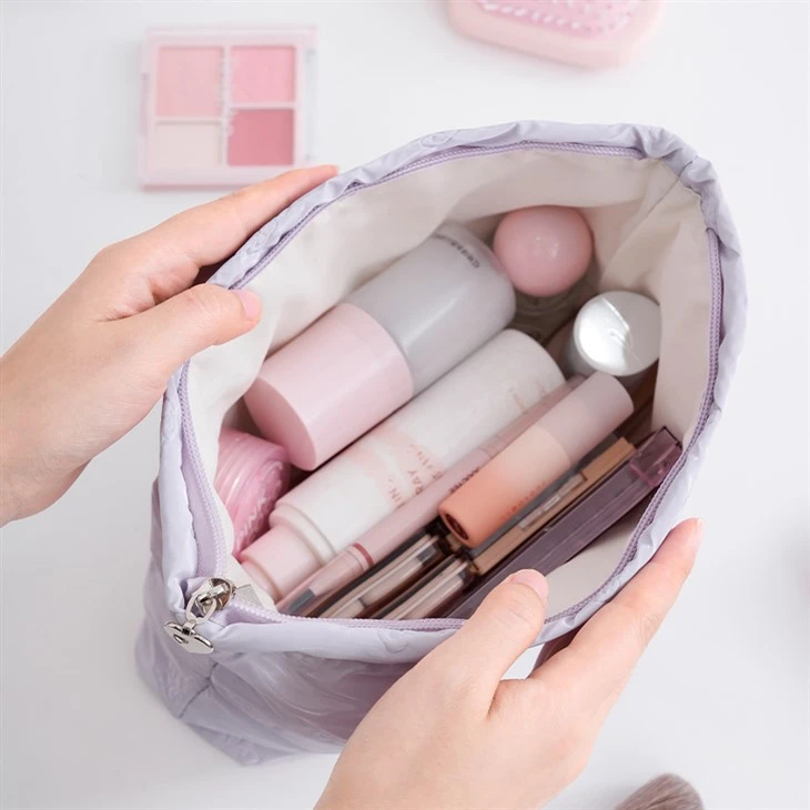 Butterfly Print Portable Cosmetic Bag-2