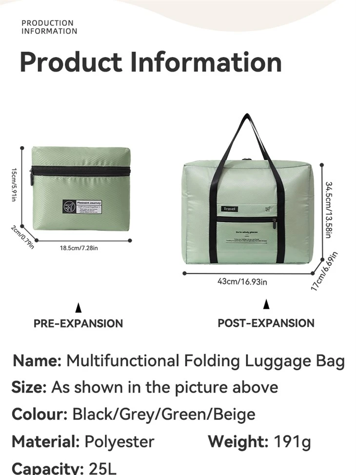 multifunctional luggage bag