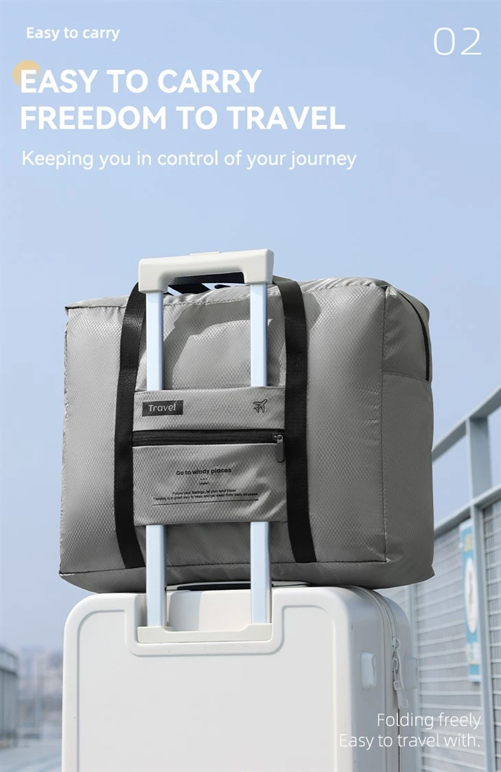 grey multifunctional luggage bag