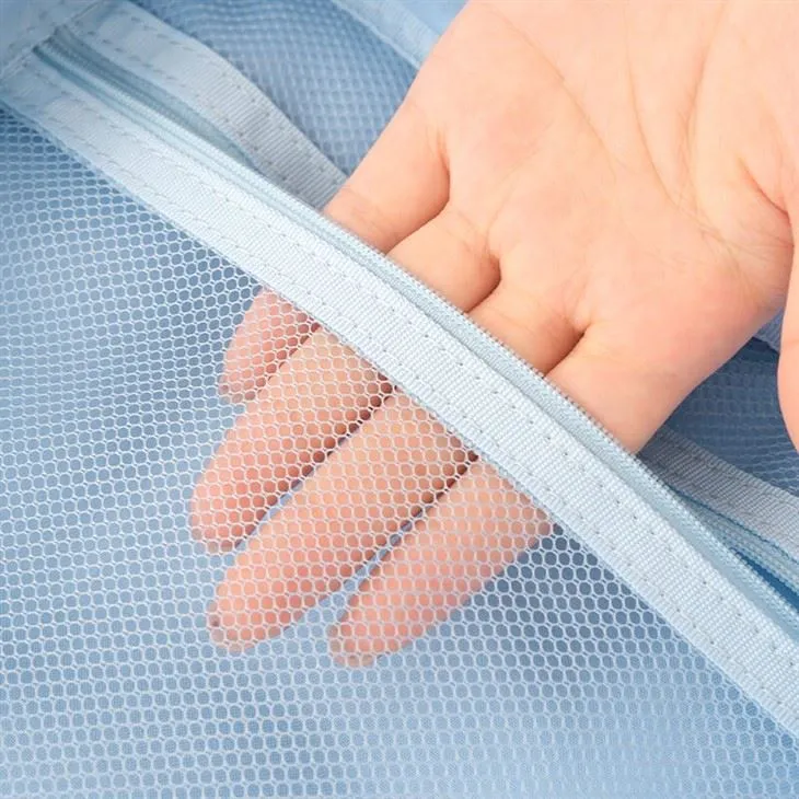 Exquisite Large Opening Square Storage Bag factory