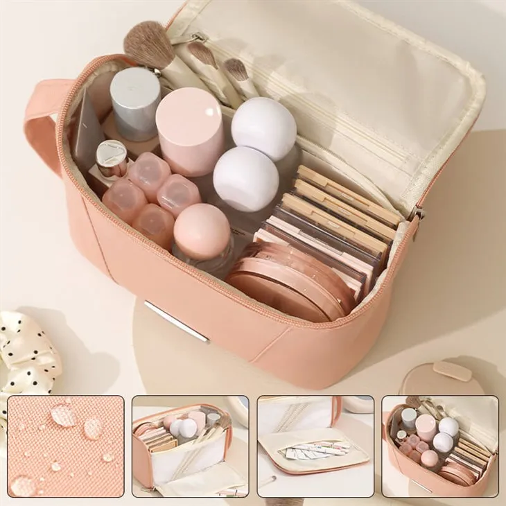 Large Opening Lightweight Travel Cosmetic Bag suppliers