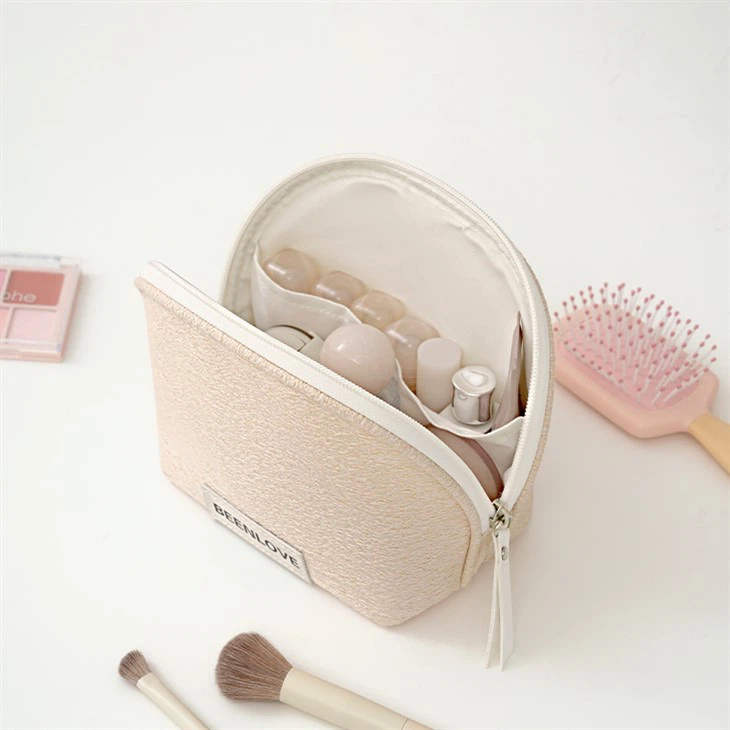 Small Half Moon Makeup Bag