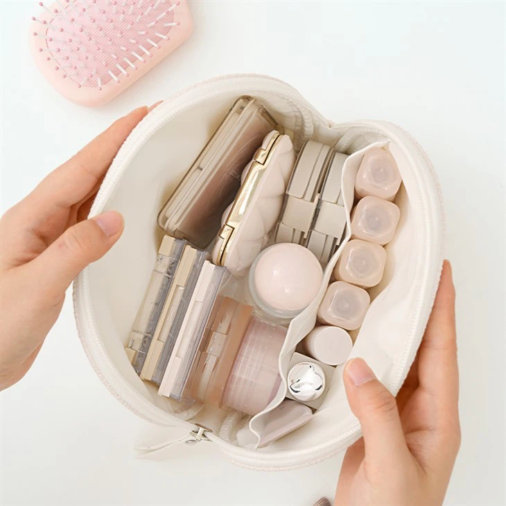 Small Half Moon Makeup Bag